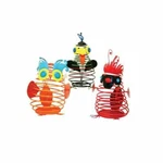 Exhart 91092, Springee Bird Stake, 12", Owl, Toucan & Cardinal, Free Shipping. Fixed Price $50.00.