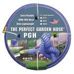 Tuff Guard 5/8 In Id X 100 Ft Water Hose, Tpe Tube, Blue, Brass. Fixed Price $204.36.