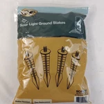 Hampton Bay Landscape Solar Light Ground Stakes 4 Pack Replacements 275-803. Fixed Price $18.97.