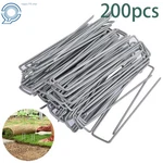 200 Pack 11 Gauge 6" Landscape Staples Garden Stakes Galvanized Sod. Fixed Price $19.98.