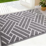 Olanly Indoor Mat, 32X20 Inch, Dirt Resistant And Absorbent, Non-slip Rubbe. Fixed Price $13.65.