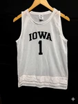 Iowa Hawkeyes Jersey Tank Top White Mesh Rivalry Threads #1 Basketball Ncaa Med.. Fixed Price $21.50.