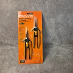 Fiskars Non-stick Pruning Snip Micro-tip Garden Shears Orange Black 2 Pack. Fixed Price $42.99.