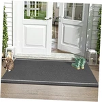 Color Mats Outdoor, Anti-slip Backing Waterproof Front 24"X36" Grey. Fixed Price $44.22.