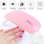 Sun Mini Nails Lamp Led Light Potable Uv Dryer Gel 6W Us. Fixed Price $5.85.