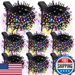 Vihose 8 Sets Christmas Solar String Light Outdoor Waterproof 39 Ft 100 Led. Fixed Price $74.21.
