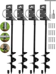 Ground Screw IN,28" Set Of 4 Mobile Home Anchors,storage Pack, 28IN. Fixed Price $98.38.