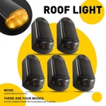 5PCS Solar Powered Cab Lights Roof Led For Truck Trailers Amber Pickup. Fixed Price $29.99.
