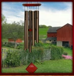 Woodstock Chimes Of Pluto Musically Tuned Wind Bronze 27" DCB27. Fixed Price $48.00.