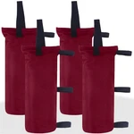 Abccanopy Weights Set Of 4-120LBS Sand Bags For Pop 120LBS, Burgundy. Fixed Price $14.36.