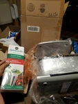 Miracle-gro Aerogarden Harvest 6-POD Hydroponic Home System Led 100641-PGM. Fixed Price $45.00.