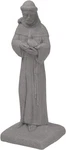 Emsco Group Saint Francis Statue Natural Granite Appearance Made Of Resin Lightw. Fixed Price $103.72.