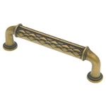 Amerock Padma Distressed Brass 3/4" (96MM)CC Cabinet Handle Pull BP53028DBS. Fixed Price $10.69.