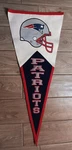 Winning Streak New England Patriots Felt Pennant Banner Nfl Football Embroidered. Fixed Price $14.69.