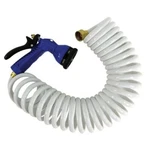 Whitecap 15' Coiled Hose With Adjustable Nozzle #P-0440. Fixed Price $36.66.