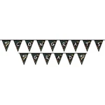Unique Chalkboard Congrats Grad Pennant Banner, 14FT. Fixed Price $9.99.