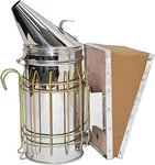 Vivo Stainless Steel Hive Smoker With Heat Shield, Beekeeping Equipment. Fixed Price $34.29.