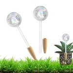 Non-clogging Iridescent 2 Pack Ball Plant Watering Globes With Terracotta Spi.... Fixed Price $31.45.