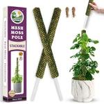 Duspro Pack 22" Black Stackable Mesh Moss Pole For Plants 2PCS. Fixed Price $29.11.