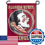 Wincraft Ncaa Florida State Seminoles Garden Flag, 12.5"X18", 2-SIDED, Team Colo. Fixed Price $34.37.