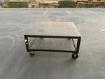 Industrial Heavy Duty Steel Material Rolling Cart Metal Welding Work Station. Fixed Price $750.00.