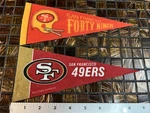 Rico Nfl 4X9 Mini Banner Vintage & Modern San Francisco 49ERS. Fixed Price $9.99.