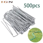6" Landscape Staples Garden Stakes Galvanized Sod 11 Gauge 500 Pack. Fixed Price $34.76.