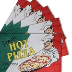 3X5 3'X5' Wholesale Set Pack Of Advertising Hot Pizza Business Flags. Fixed Price $32.88.