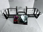 Cobraco 24-36 Black Flower Box Holder Adjustable Expandable Hanging Brackets. Fixed Price $15.40.