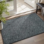 Montvoo Indoor Entrance Doormat, Absorbent 17''X30'', Darkgrey. Fixed Price $16.81.