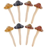 Exttlliy 8PCS Ceramic Garden Mushrooms Figurine Decorative Plants BLOOMING-1. Fixed Price $23.18.