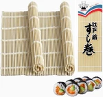 Japanbargain 1573X2, Sushi Roll Bamboo Mat, Set Of 9.5-INCH. Fixed Price $8.25.
