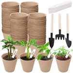3 Peat Pots Seedling Plant Starters Bulk 100 Pack. Fixed Price $24.27.