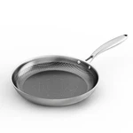 Cooker King 8 Inch Stainless Steel Hybrid Nonstick Frying Pan 3-PLY Clad Indu.... Fixed Price $27.18.