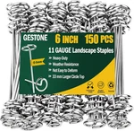 150 Pcs Landscape Fabric Staples Pins,heavy Duty Circle Top. Fixed Price $35.92.