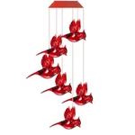 Solar Wind Chime Lights Led Color Changing Lamp Bird Ball Garden Decor. Fixed Price $13.55.