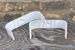Lot Of Amerimax 3"X4 Vinyl Downspout Rain Gutter Bands Clips White 39-029. Fixed Price $7.95.