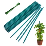 Garden Wood Plant Stakes Green Bamboo Sticks,hainanstry Sturdy 18 Inch,. Fixed Price $11.94.