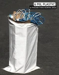 (100) Reusable Contractor Sandbags - 25" X 40" Garbage, Dumpster Trash. Fixed Price $135.67.