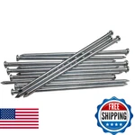 Metal Stakes, 10 Inch 50PCS Galvanized Landscape Spikes,garden Nails For Turf,we. Fixed Price $62.87.