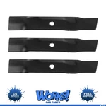 Mower Blades For John Deere AM137757 AM141035 GX21784 GY20852 Stens 330-445. Fixed Price $28.88.
