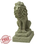 Emsco Guardian Lion Statue Sandstone Appearance Resin 28" Height. Fixed Price $99.48.