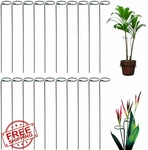 Tingyuan 20PK 24" Steel Plant Support Stakes Garden. Fixed Price $39.99.