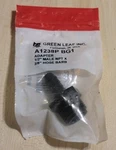 Adapter Poly 1/2" Male Npt X 3/8" Hose Barb No A1238P BG1 Green Leaf Inc. Fixed Price $5.35.