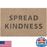 Lzuso Welcome Outdoor/indoor Non-slip Doormat Spread Kindness. Fixed Price $24.05.