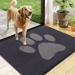 Buganda Dog Mat For Muddy Paws, Absorbent Dirt Trapper, Non-slip Indoor. Fixed Price $57.58.