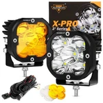 Auxbeam 3" Inch Led Work Light Bar 4WD Offroad Flood Pods Fog Suv Driving Lamp. Fixed Price $127.49.