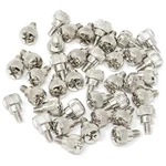 Honbay 40PCS 6#-32X5 M3.5 Computer Case Thumbscrews White Nickel. Fixed Price $16.59.