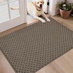 Beqhause Dirt Trapper Door Mat Non-slip Entryway Rugs Stain Resistant Absorbent. Fixed Price $44.79.