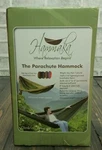 New - Hammaka Parachute Silk Hammock Color Blue And Tan / Brown. Fixed Price $39.99.